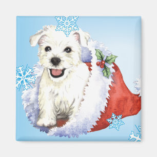 Imã Howlidays feliz Westie