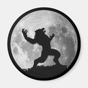 Imã Howling Mad Werewolf Magnet