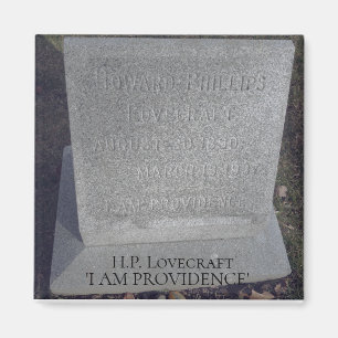 Imã HP Lovecraft Grave - Sou Providence