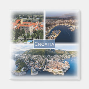 Imã HR0022 Europa, Croácia, Osijek, geladeira