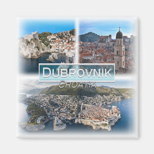 Imã HR0032 Europa, Croácia, Dubrovnik, geladeira
