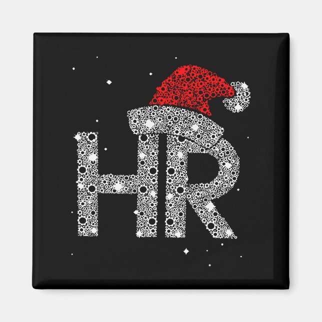 Imã Hr Human Resource Jobs - Funny Christmas Gift  (Frente)