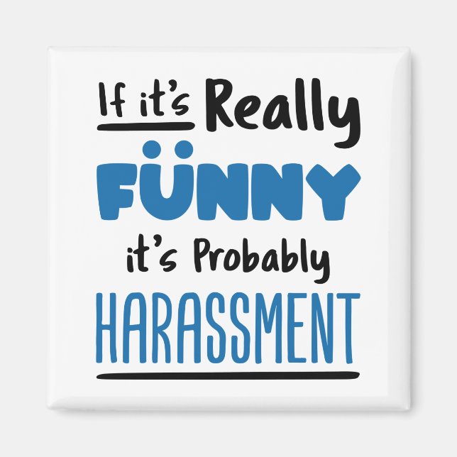 Imã HR Human Resources If It's Really Funny (Frente)