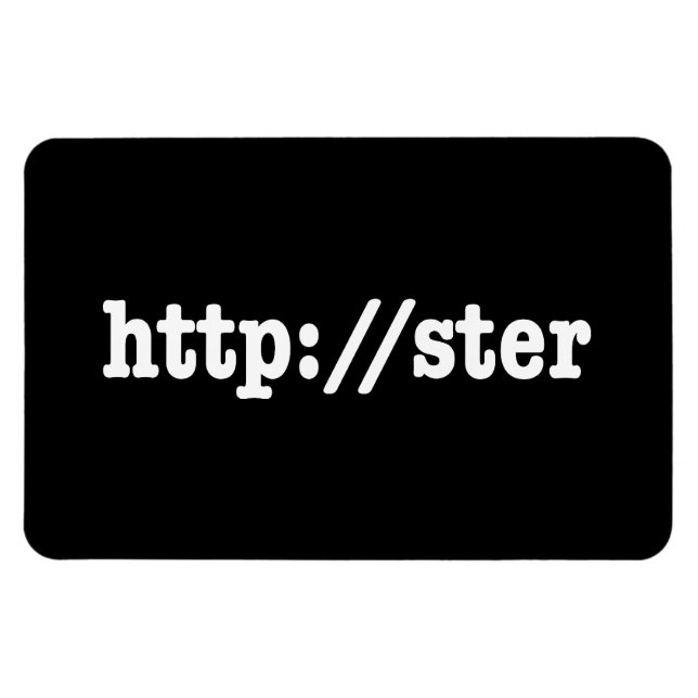 Ímã http://ster / código html (Horizontal)