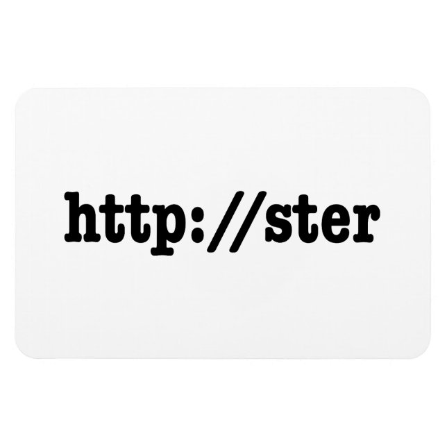 Ímã http://ster / código html (Horizontal)