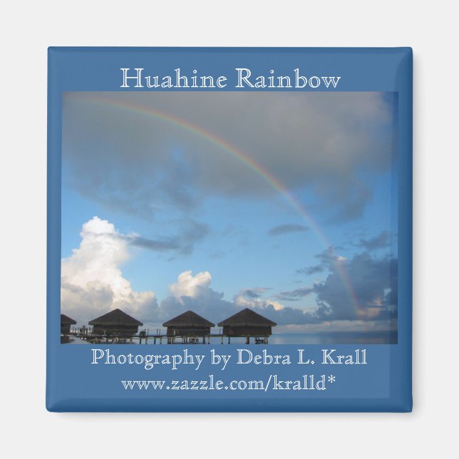 Imã Huahine Rainbow Magnet (Frente)
