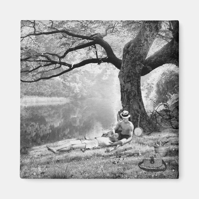 Imã Huckleberry e Tom (Frente)