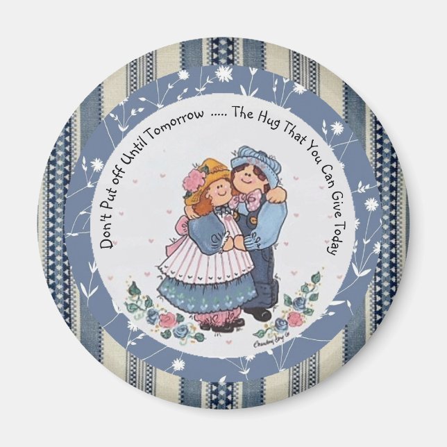 Imã Hug Magnet (Frente)