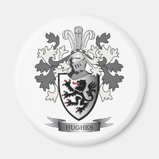 Imã Hughes Family Crest Casaco de Armas