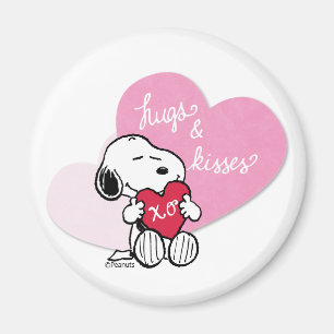 Imã Hugs & Kisses de Snoopy