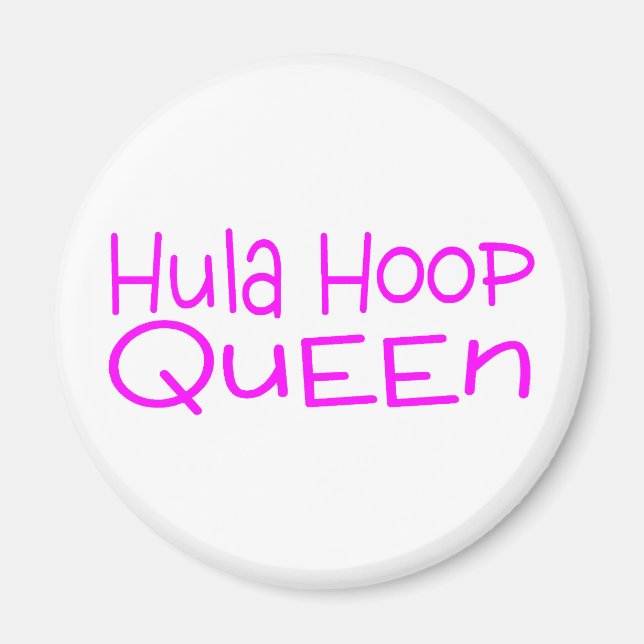 Imã Hula Hoop Queen (Frente)