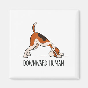 Imã Humano Inferior - Mulheres Engraçadas Cachorro Yog
