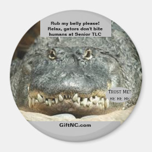 Imã Humanos no Mais velho TLC engrenagem gator magnet