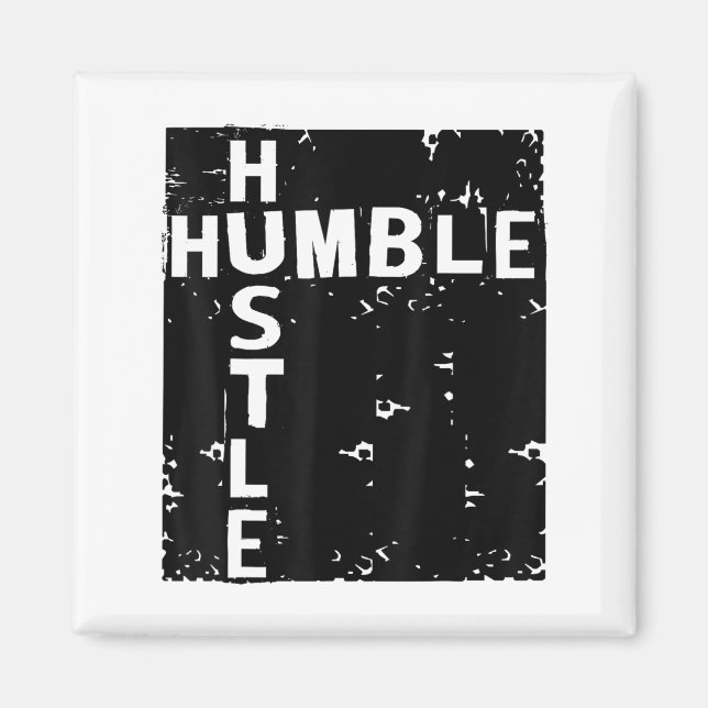 Imã Humble Hustle Insrational Motivational Entrepreneu (Frente)
