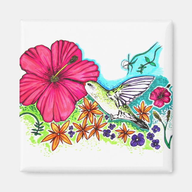 Imã Hummingbird (Frente)