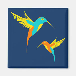 Imã Hummingbird animado