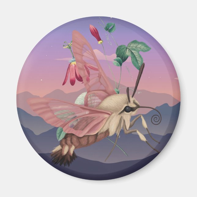 Imã Hummingbird Moth (Frente)