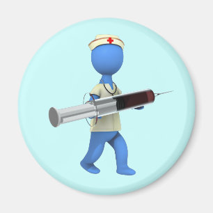 Imã Humor da enfermeira