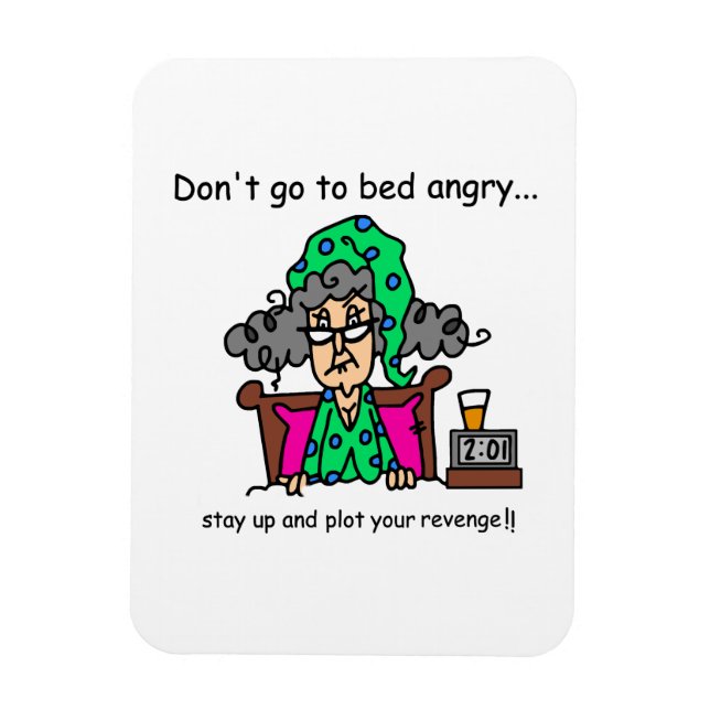 Ímã Humor das horas de dormir (Vertical)