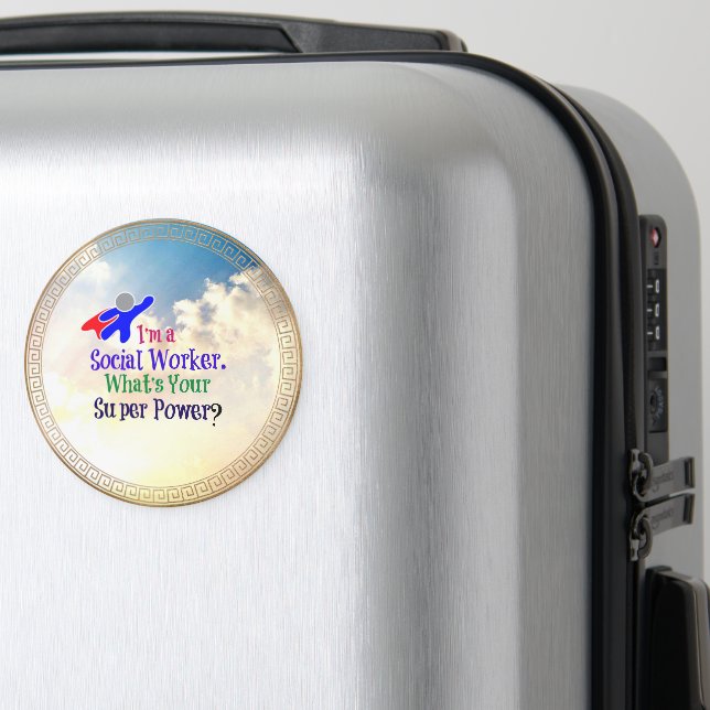 Imã Humor de Assistente Social (In Situ (Luggage))