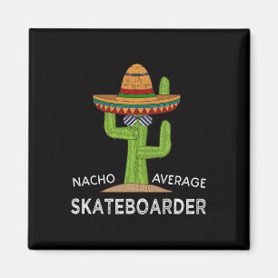 Imã Humor Divertido de Skate Patinação Divertida Skate
