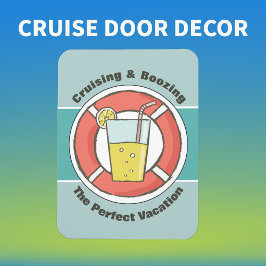 Ímã Humor em navios de cruzeiro - Cruzamento e Boozy