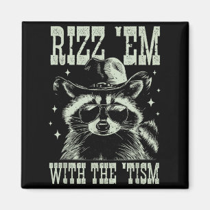 Imã Humor rizz em com o autismo do cowboy guaxinim tis