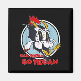 Imã Humor vegano trigo glúten granizo seitan vá vegano