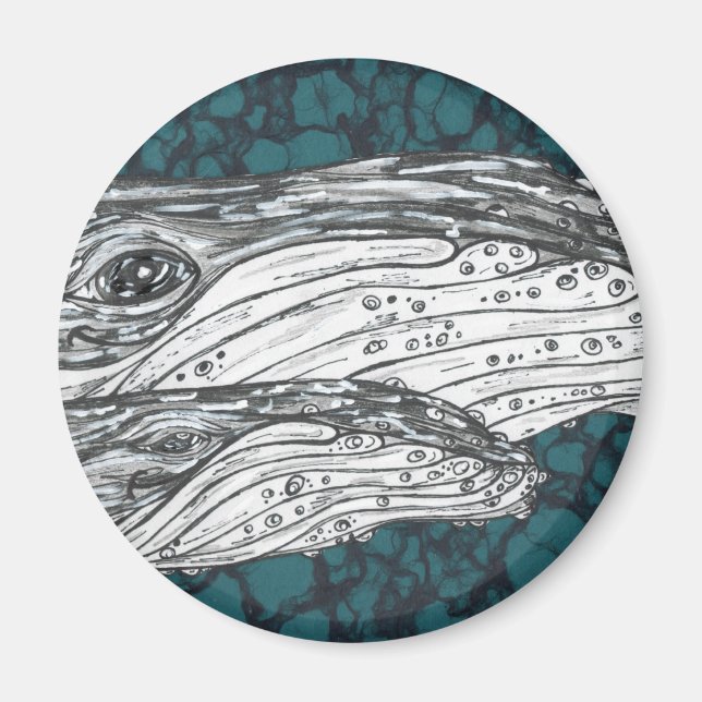 Imã Humpbacks 06 Magnet (Frente)