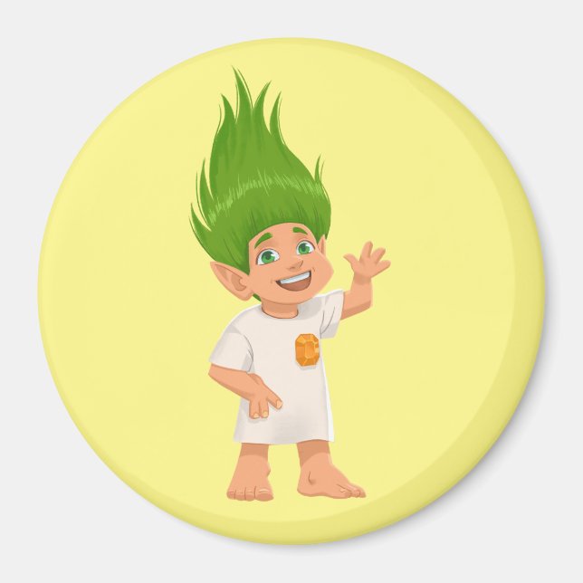 Imã Humphrey Waves Hello (Frente)