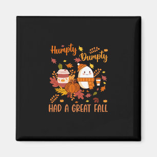 Imã Humpty Divertido Dumpty Teve Uma Grande Queda Feli