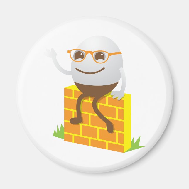 Imã Humpty Dumpty (Frente)