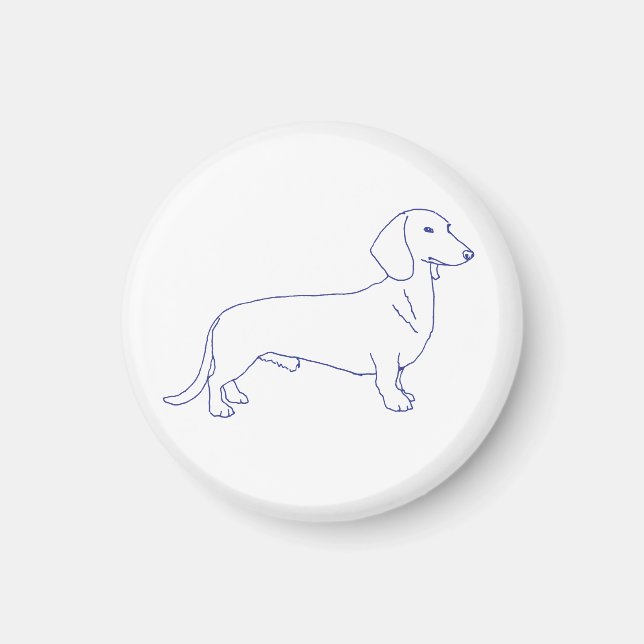 Imã Hunderasse Dackel (Frente)