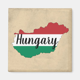 Imã Hungria Flag Silhouette