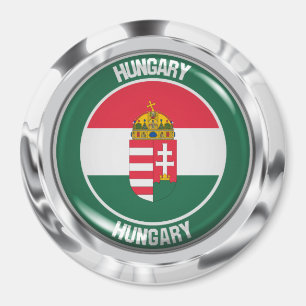Imã Hungria Round Emblem