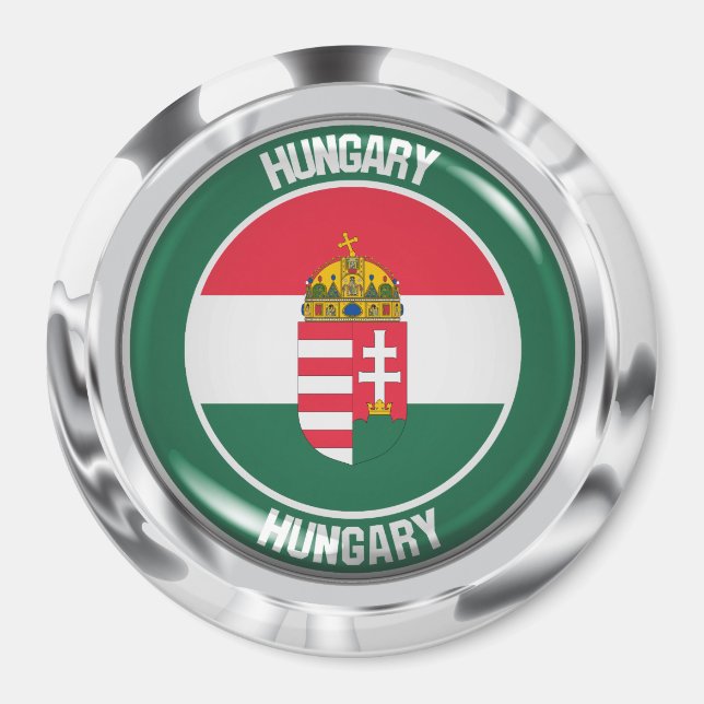 Imã Hungria Round Emblem (Frente)