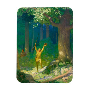Ímã Huntsman por Newell Convers Wyeth