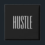Imã Hustle Magnet<br><div class="desc">Magnet com texto Hustle.</div>