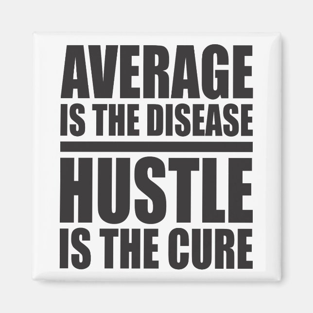 Imã Hustle - Palavras Motivacionais (Frente)
