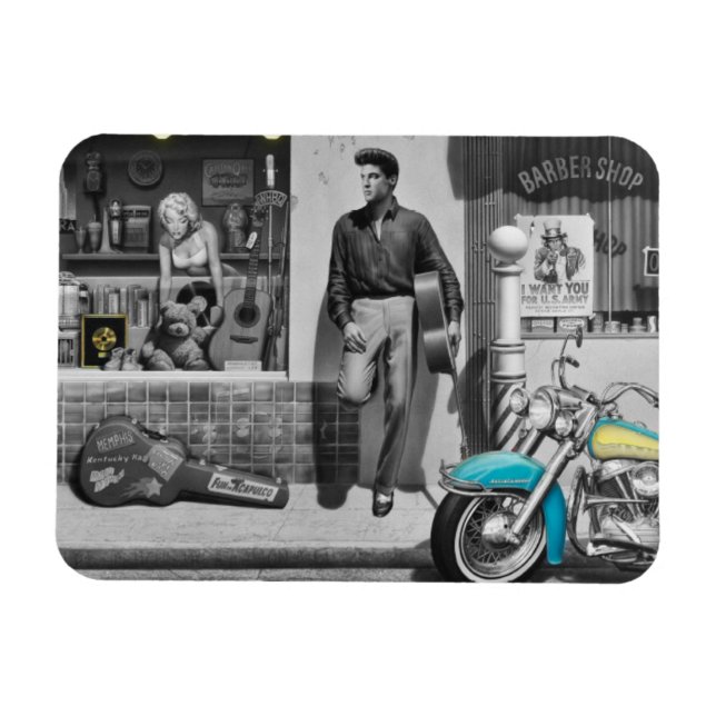 Ímã HWY 51 Silver (Horizontal)