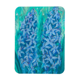 Ímã Hyacinths Sping Páscoa Flor Presente Pintura Flora