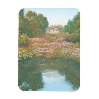 Ímã Hydrangea Valley, Trebah Cornwall Photo Magnet