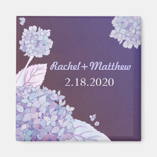 Imã Hydrangeas do sul que Wedding economias a data