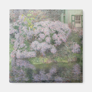 Imã Hydrangeas nos bancos do rio Lys, 1898 (oi