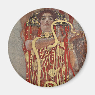 Imã Hygieia por Gustav Klimt, Arte Novo Antiga