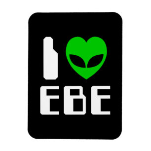 Ímã I Alienígena Heart EBE