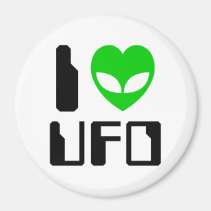 Imã I Alienígena Heart UFO