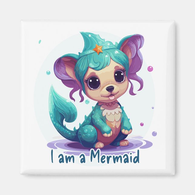 Imã I am a Mermaid too (Frente)