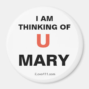 Imã I am thinking of you MARY