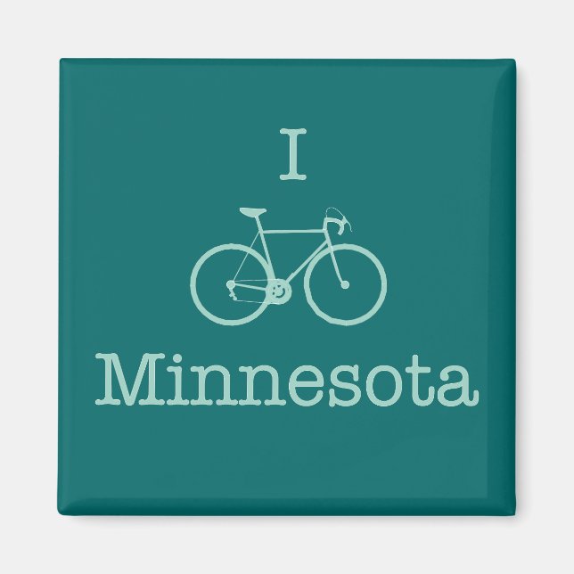 Imã I Bike Minnesota (Frente)